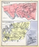 Freedom, Tuftonborough, Melvin Village, New Hampshire State Atlas 1892
